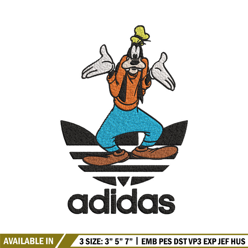 Goofy adidas Embroidery Design, Adidas Embroidery, Brand Embroidery, Embroidery File,Logo shirt,Digital download.jpg