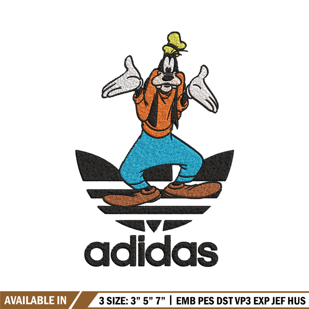 Goofy adidas Embroidery Design, Adidas Embroidery, Brand Embroidery, Embroidery File,Logo shirt,Digital download.jpg