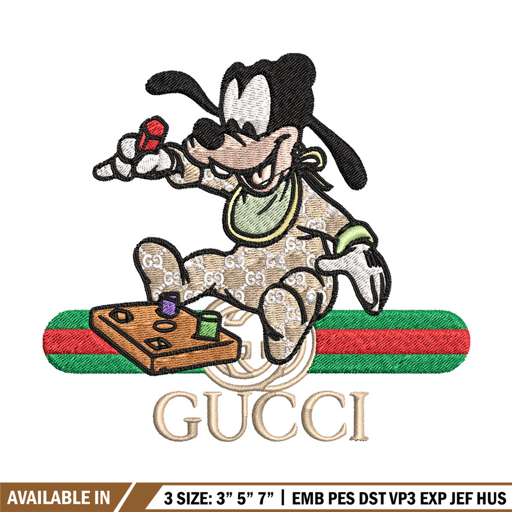 Goofy baby gucci Embroidery Design, Gucci Embroidery, Embroidery File, Logo shirt, Sport Embroidery, Digital download.jpg