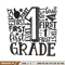 Grade 1 embroidery design, Logo embroidery, Embroidery file, Embroidery shirt, Emb design, Digital download.jpg