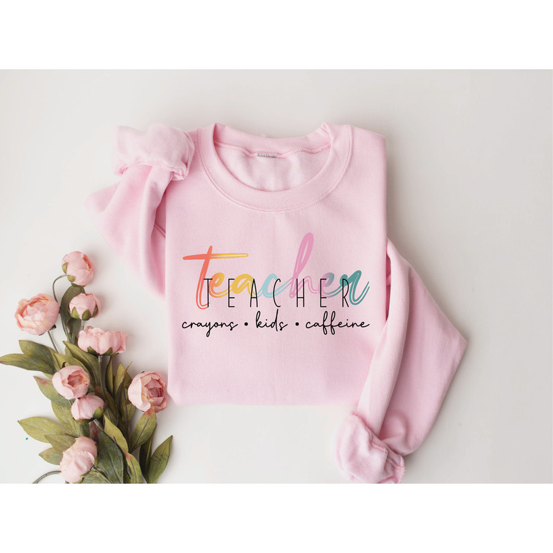 Back To School Teacher Sweatshirt, Funny Teacher Sweatshirt, New Teacher Gift, Elementary School Teacher Sweatshirt, Team Teacher Sweatshirt - 4.jpg