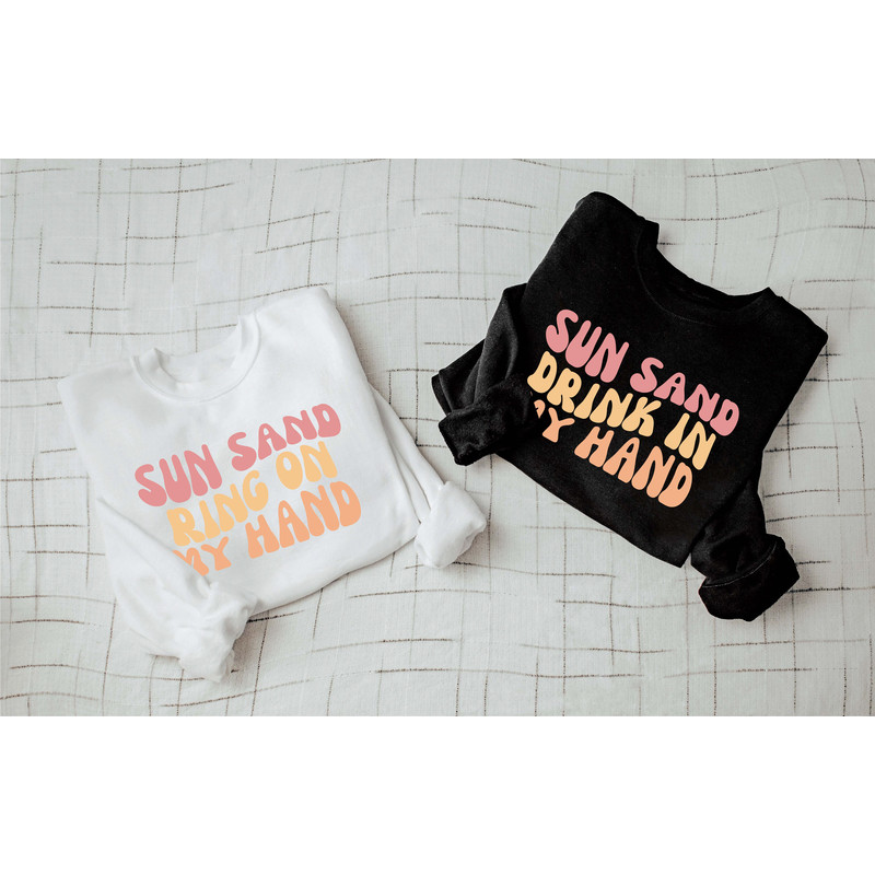 Beach Bachelorette Party Sweatshirt, Bach Party Sweatshirt, Bachelorette Party Shirts, Bridesmaid Shirt, Bridal Party , Bachelorette Outfit - 1.jpg