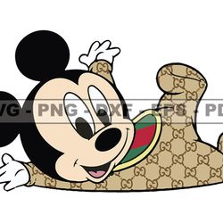 Cartoon Logo Svg, Mickey Mouse Png, Louis Vuitton Svg, Fashion Brand Logo 09