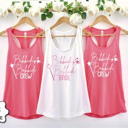 bibbidi bobbidi bride shirt, bachelorette shirts, cinderella shirt, bachelorette party tank top, bachelorette gifts, ma