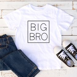 big bro shirt, big brother shirt, brother gift, baby announcement, big brother t shirt, toddler shirt