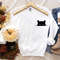 Black Cat Sweatshirt, Cat Halloween Sweatshirt, Black Flame Candle, Halloween Candle, Witch Knife, Spooky Season Shirt, Happy Halloween Tee - 4.jpg