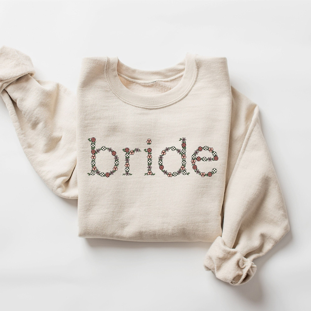 Bride Sweatshirt, Bridal Shower Gift, Wedding Sweatshirt, Fiance Sweatshirt, Engagement Gift, Gift for Bride, Wedding Gift, New Wife Shirt - 1.jpg