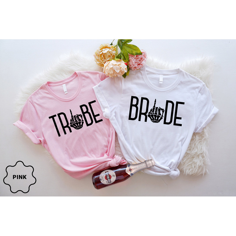 Bride Tribe Bachelorette Party Shirt, Bridal Party Shirts, Halloween Bachelorette Shirt, Bridesmaid Shirts, Bridesmaid Group Shirts - 3.jpg