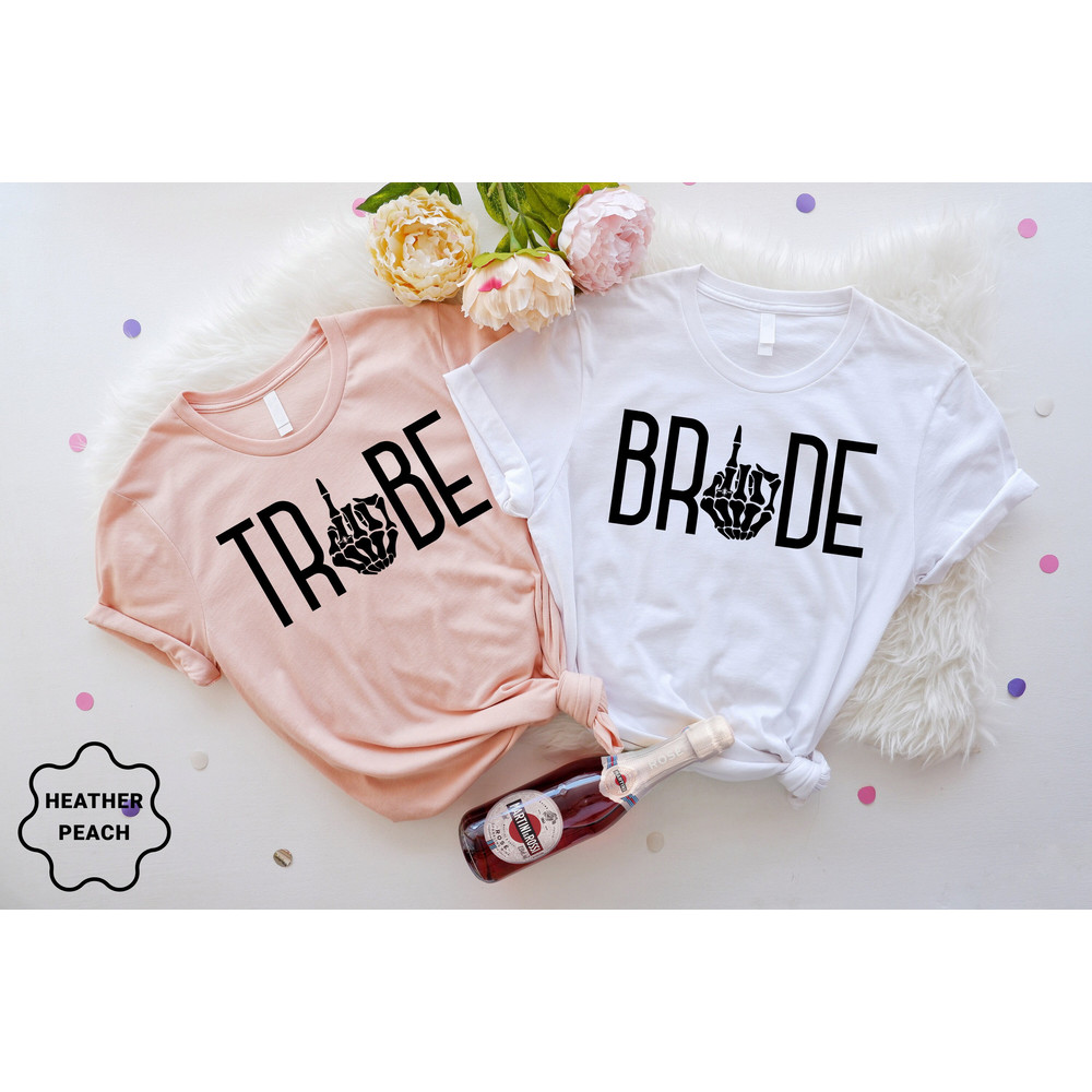 Bride Tribe Bachelorette Party Shirt, Bridal Party Shirts, Halloween Bachelorette Shirt, Bridesmaid Shirts, Bridesmaid Group Shirts - 4.jpg