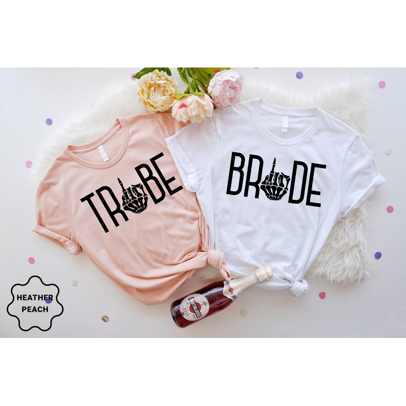 Bride Tribe Bachelorette Party Shirt, Bridal Party Shirts, Halloween Bachelorette Shirt, Bridesmaid Shirts, Bridesmaid Group Shirts - 4.jpg