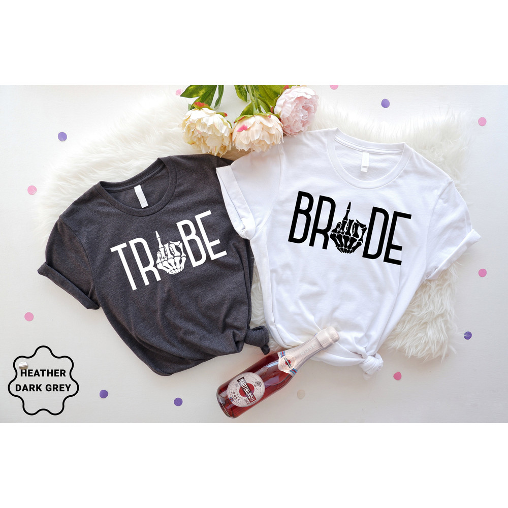 Bride Tribe Bachelorette Party Shirt, Bridal Party Shirts, Halloween Bachelorette Shirt, Bridesmaid Shirts, Bridesmaid Group Shirts - 5.jpg