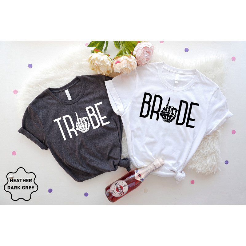 Bride Tribe Bachelorette Party Shirt, Bridal Party Shirts, Halloween Bachelorette Shirt, Bridesmaid Shirts, Bridesmaid Group Shirts - 5.jpg