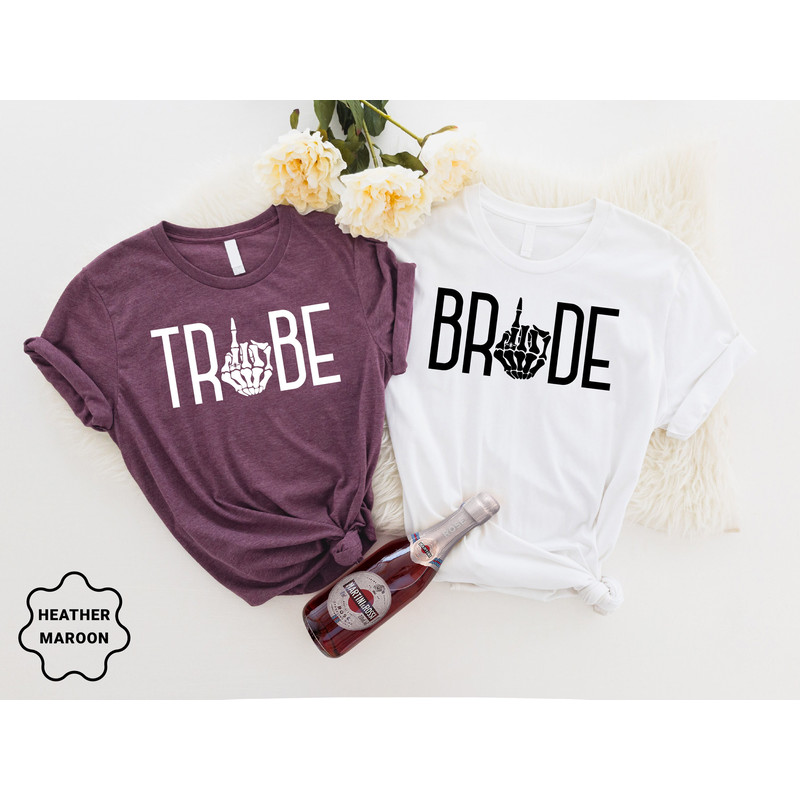 Bride Tribe Bachelorette Party Shirt, Bridal Party Shirts, Halloween Bachelorette Shirt, Bridesmaid Shirts, Bridesmaid Group Shirts - 6.jpg
