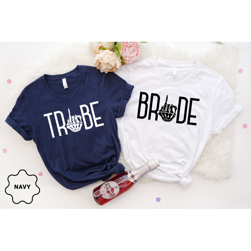 Bride Tribe Bachelorette Party Shirt, Bridal Party Shirts, Halloween Bachelorette Shirt, Bridesmaid Shirts, Bridesmaid Group Shirts - 8.jpg