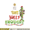 Grinch Is this jolly enough Noel merry christmas Embroidery design, Grinch Embroidery, Logo shirt, Digital download..jpg