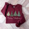 Christmas Trees Sweatshirt, Merry Christmas Sweatshirt, Holiday Sweater, Womens Holiday Sweatshirt, Christmas Shirt, Winter Sweatshirt - 3.jpg