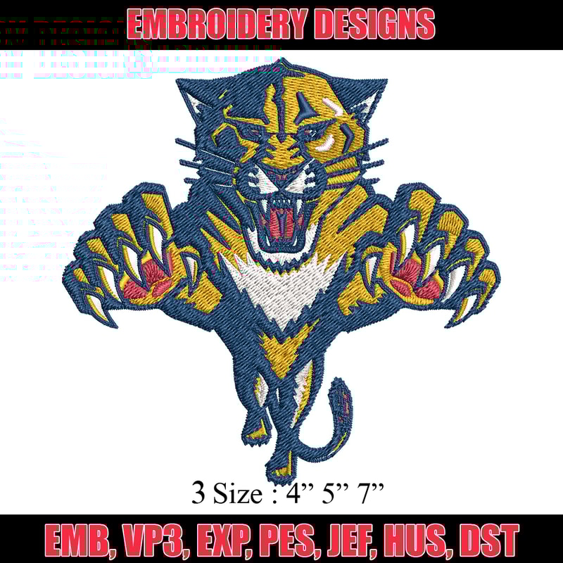 Tiger sport logo Embroidery Design, Brand Embroidery, Embroidery File, Logo shirt, Sport Embroidery, Digital download.jpg