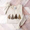 Country Western Howdy Christmas Tree Sweatshirt, Womens Cute Cow Cheetah Print, Howdy Rodeo Christmas Sweatshirt, Women's Christmas Shirt - 1.jpg