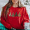 Country Western Howdy Christmas Tree Sweatshirt, Womens Cute Cow Cheetah Print, Howdy Rodeo Christmas Sweatshirt, Women's Christmas Shirt - 8.jpg
