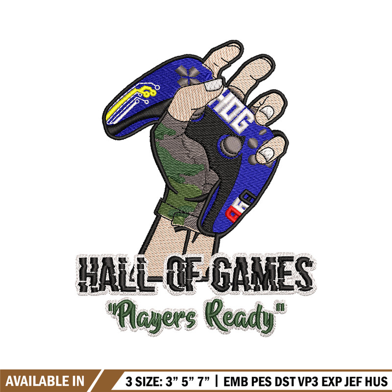 Hall of Games 868 logo embroidery design, Hall of Games 868 logo embroidery, logo design, logo shirt, Instant download.jpg