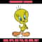 Tweety cartoon embroidery design, Tweety cartoon embroidery, cartoon design, embroidery file, Digital download..jpg