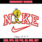 Tweety Nike embroidery design, Tweety cartoon embroidery, Nike design, embroidery file, logo shirt, Digital download..jpg