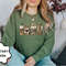 Country Western Cowboy Santa Coffee Latte Sweatshirt, Howdy Rodeo Christmas Coffee Sweatshirt, Women's Christmas Shirt, Winter Coffee Shirt - 3.jpg