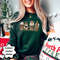 Country Western Cowboy Santa Coffee Latte Sweatshirt, Howdy Rodeo Christmas Coffee Sweatshirt, Women's Christmas Shirt, Winter Coffee Shirt - 4.jpg