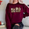 Country Western Cowboy Santa Coffee Latte Sweatshirt, Howdy Rodeo Christmas Coffee Sweatshirt, Women's Christmas Shirt, Winter Coffee Shirt - 7.jpg