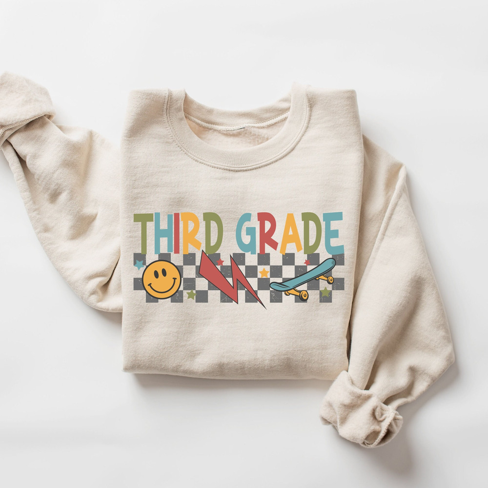 Custom School Grade Shirt, Teacher Sweatshirt, Back To School, Preschool Shirt, Elementary School Teacher, Team Teacher Shirt, New Teacher - 1.jpg
