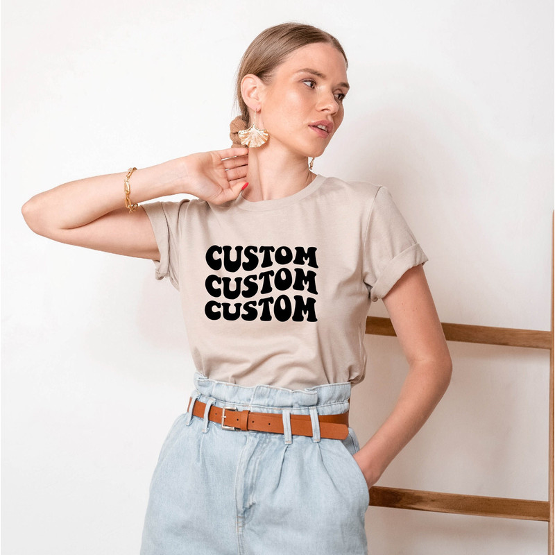 Custom Shirts, Personalized Shirt, Custom Text Shirt, Personalized Shirt, Custom Unisex Shirts, Custom Printing T-shirts, Shirt - 1.jpg