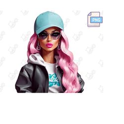 unlock your imagination with magic barbie png - sublimation designs, clipart - instant download, pink doll png, girl png, sticker clipart