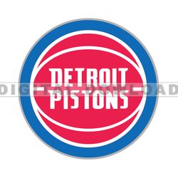 Detroit Pistons NBA Logo Svg, Basketball Design, Tshirt Design NBA, NBA Teams Svg, NBA Basketball, NBA Sports 05