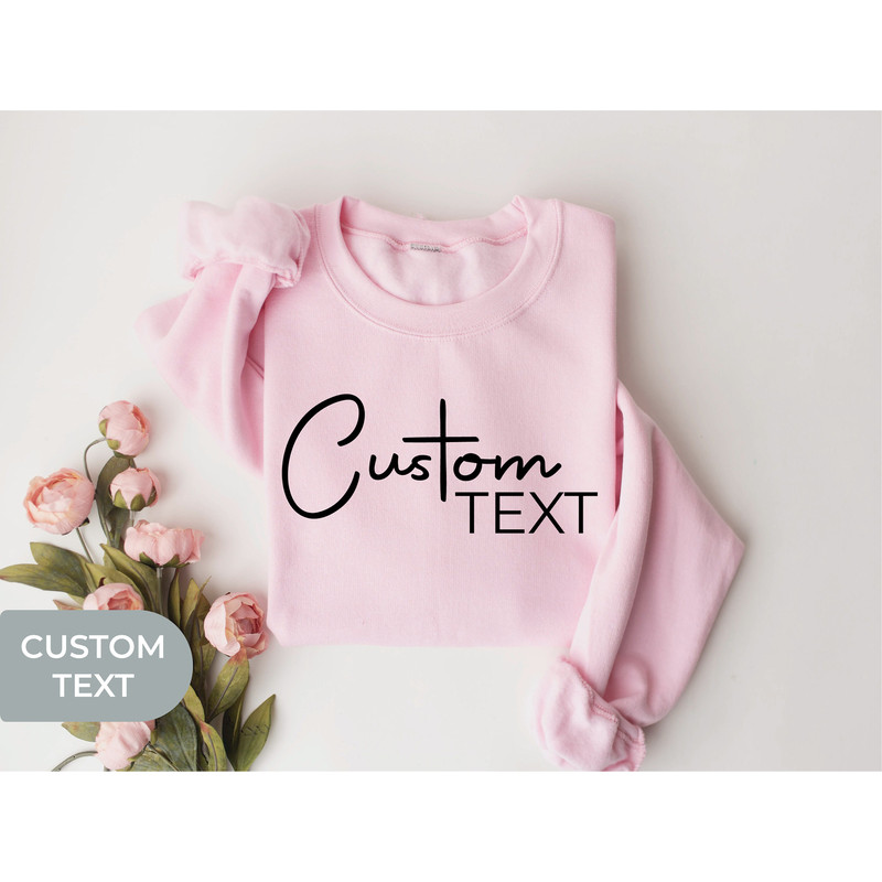 Customize Business Logo Sweatshirt, Personalize Business Sweatshirt, Custom Hoodie, Custom T-Shirt, Custom Party Shirt, Custom Christmas - 4.jpg