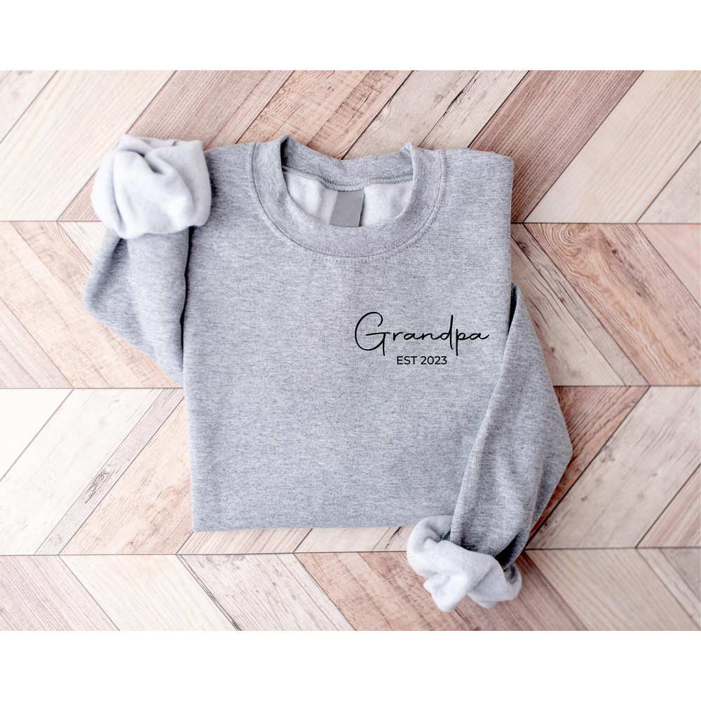 Customize Grandpa Sweatshirt, Fathers Day Gift For Grandpa Sweatshirt, New Grandpa Gift, Abuelo Sweatshirt, Dad Sweatshirt, Uncle Sweatshirt - 3.jpg