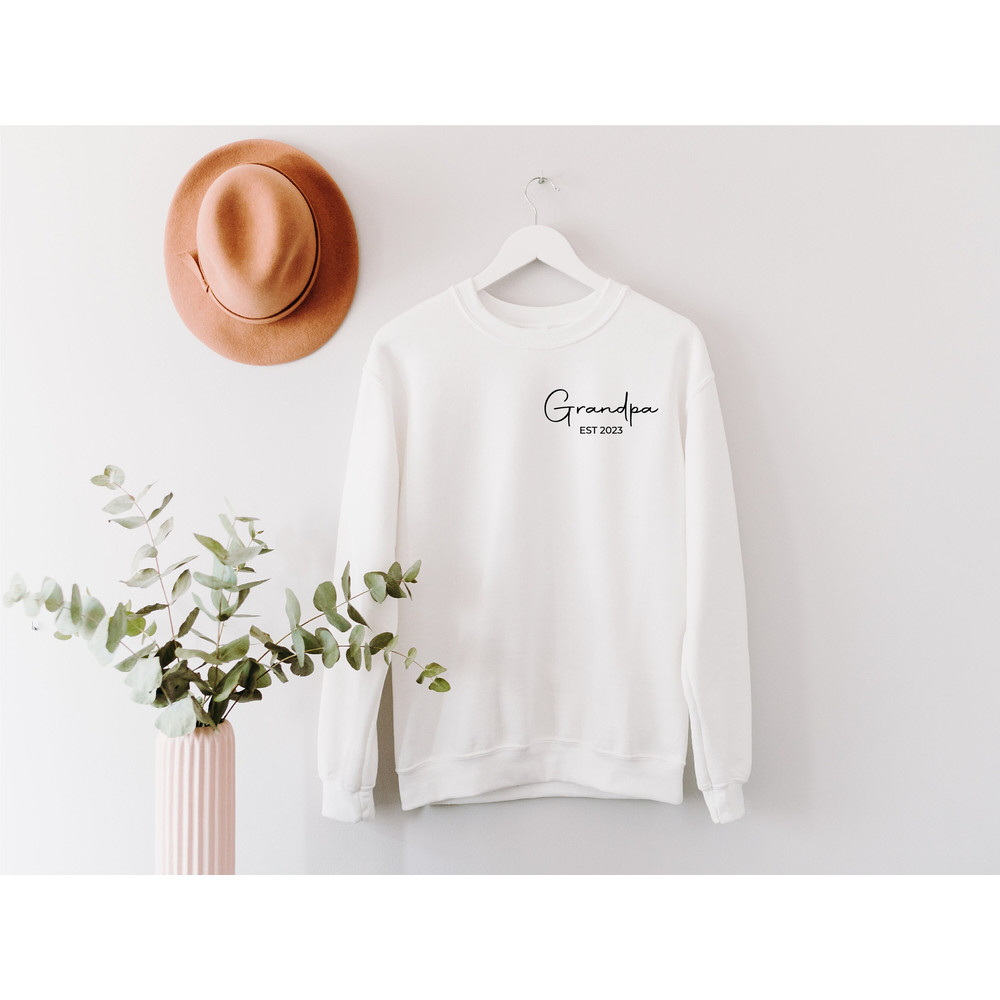 Customize Grandpa Sweatshirt, Fathers Day Gift For Grandpa Sweatshirt, New Grandpa Gift, Abuelo Sweatshirt, Dad Sweatshirt, Uncle Sweatshirt - 4.jpg