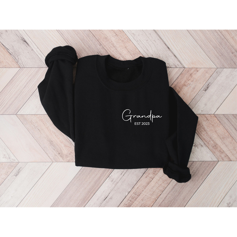 Customize Grandpa Sweatshirt, Fathers Day Gift For Grandpa Sweatshirt, New Grandpa Gift, Abuelo Sweatshirt, Dad Sweatshirt, Uncle Sweatshirt - 5.jpg