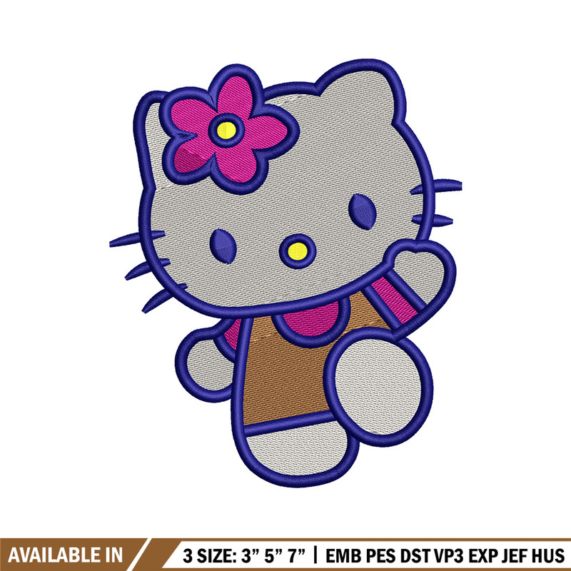 Hello kitty embroidery design, Kitty embroidery, Embroidery file,Embroidery shirt, Emb design, Digital download.jpg