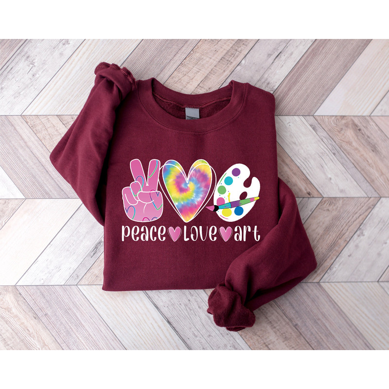 Cute Art Teacher Sweatshirt, Back To School, Teacher Appreciation, Funny Teacher Gift, Elementary School Teacher Shirt, Kindergarten Teacher - 3.jpg
