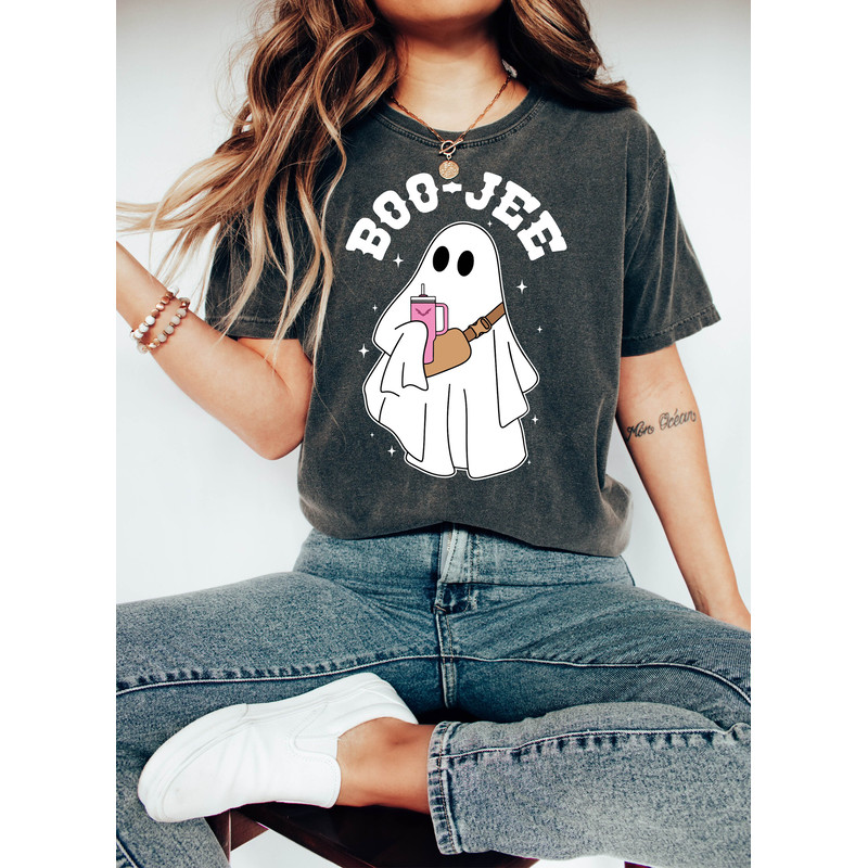 Cute Boo Jee Shirt, Halloween Ghost Shirt, Boo Shirt, Spooky Ghost Shirt, Spooky Season Ghost Shirt, Spooky Vibes Shirt, Halloween Gifts - 4.jpg