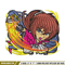 Himura Kenshin embroidery design, Himura Kenshin embroidery, Logo design, anime design, anime shirt, Digital download.jpg