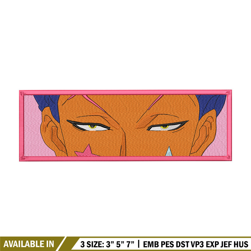 Hisoka pink eyes embroidery design, Hxh embroidery, Embroidery shirt, Embroidery file, Anime design, Digital download.jpg