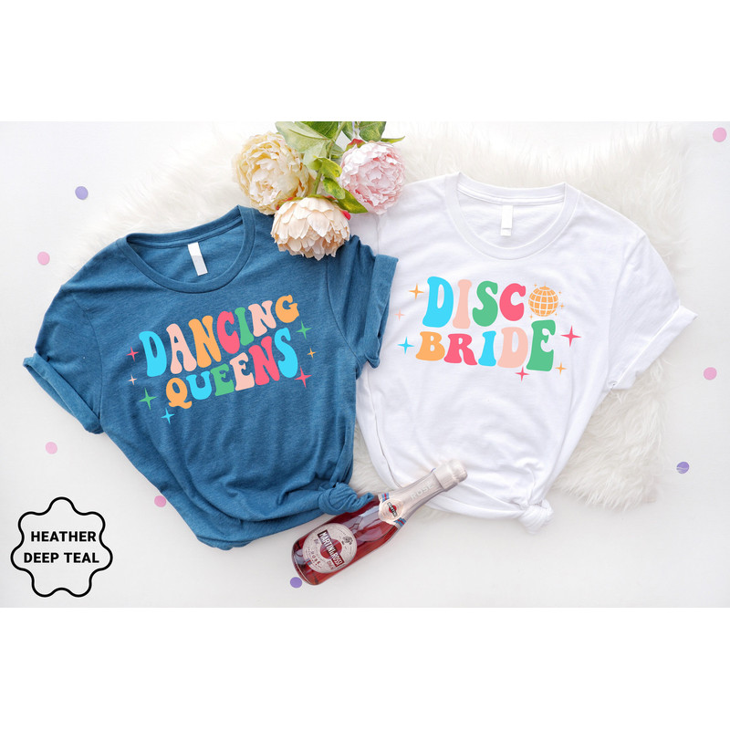 Cute Disco Bachelorette Party Shirts, Bachelorette Party Gifts, Bridesmaid Shirt, Bachelorette Favor Shirts, Matching Bachelorette Shirts - 2.jpg