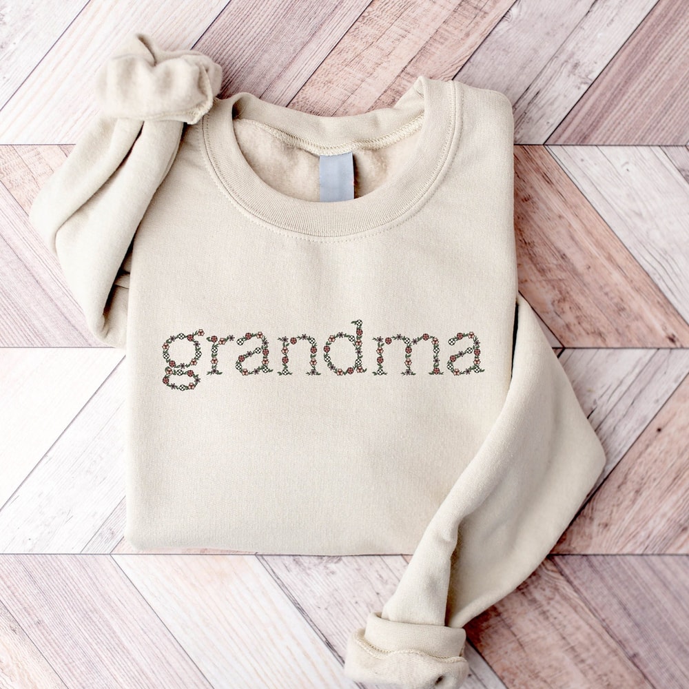 Cute Grandma Sweatshirt, Mothers Day Gift, Nana Sweatshirt, Gift For Grandma, Mama Hoodie, Christmas Sweatshirt, New Mom Shirt, Grammy Shirt - 2.jpg