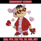 Valentine Baby Benito embroidery design, Valentine embroidery, embroidery file, Valentine design, Digital download.jpg