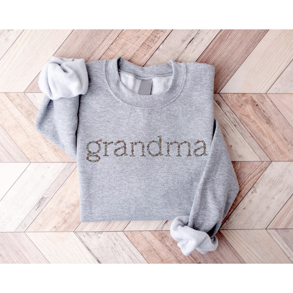 Cute Grandma Sweatshirt, Mothers Day Gift, Nana Sweatshirt, Gift For Grandma, Mama Hoodie, Christmas Sweatshirt, New Mom Shirt, Grammy Shirt - 3.jpg