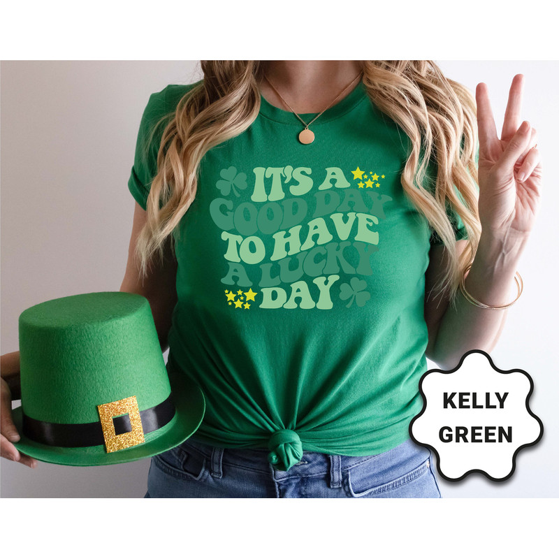 Cute Lucky Day Shirt, St Patrick's Day Shirt, Shamrock Shirt, Lucky Shirt, Clover Shirt, St Pattys Day Outfit - 2.jpg