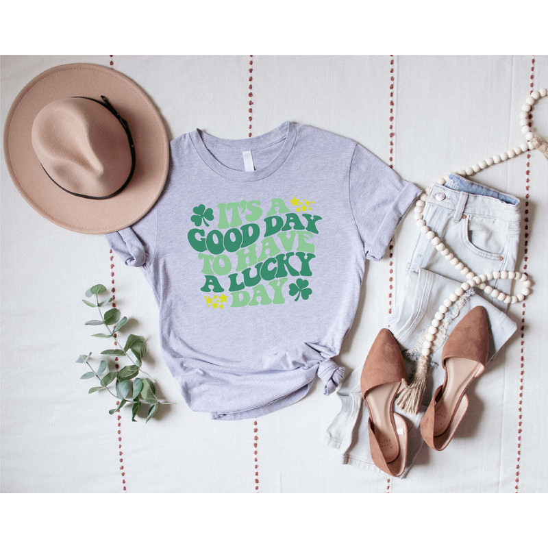 Cute Lucky Day Shirt, St Patrick's Day Shirt, Shamrock Shirt, Lucky Shirt, Clover Shirt, St Pattys Day Outfit - 4.jpg