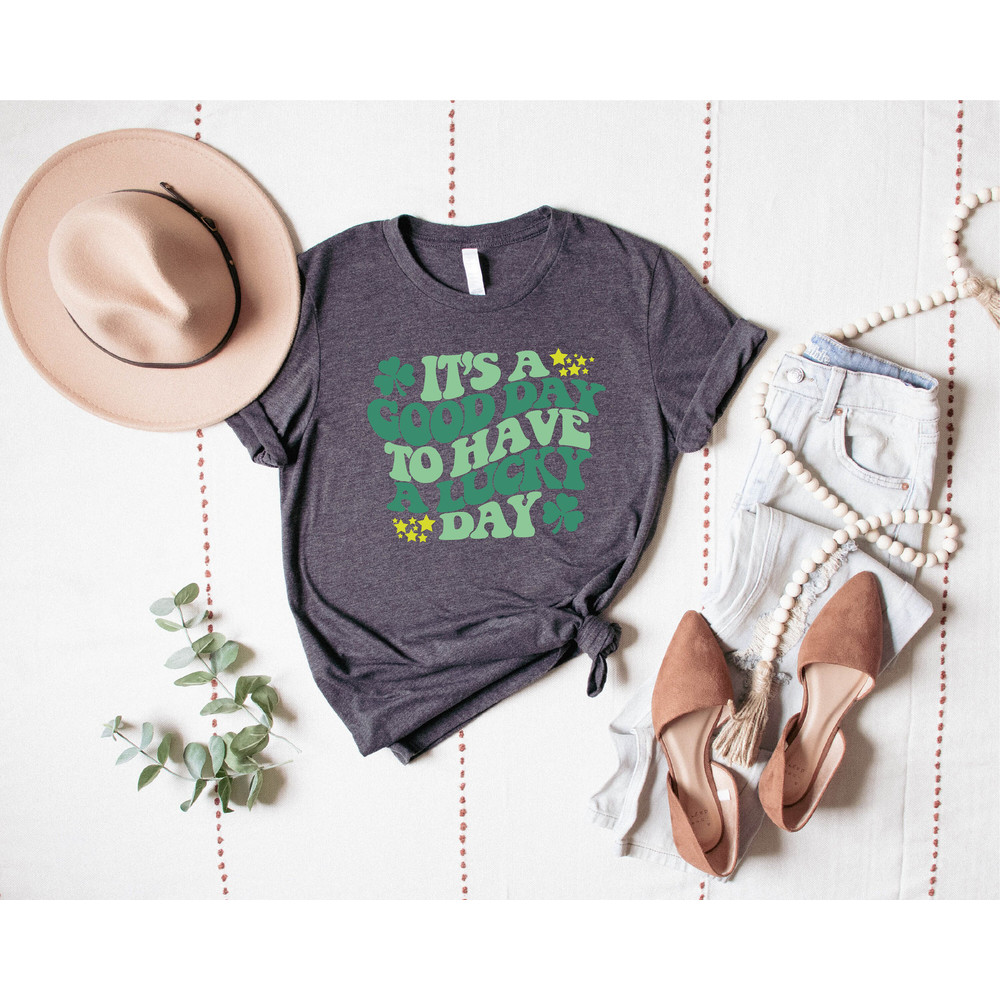 Cute Lucky Day Shirt, St Patrick's Day Shirt, Shamrock Shirt, Lucky Shirt, Clover Shirt, St Pattys Day Outfit - 5.jpg