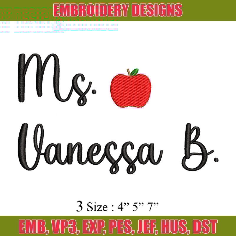 Vanessa B Logo embroidery design, Vanessa B logo embroidery, logo design, embroidery file, logo shirt, Digital download..jpg